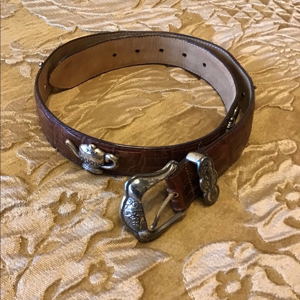 Very nice Brighton alligator style genuine leather - Picture 2 of 6